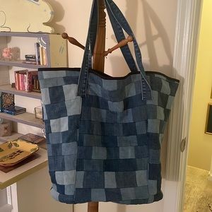 New with tags large porter blue bag